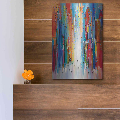 Luxe Metal Art 'Sunny Afternoon' by Ekaterina Ermilkina, Metal Wall Art,12x16
