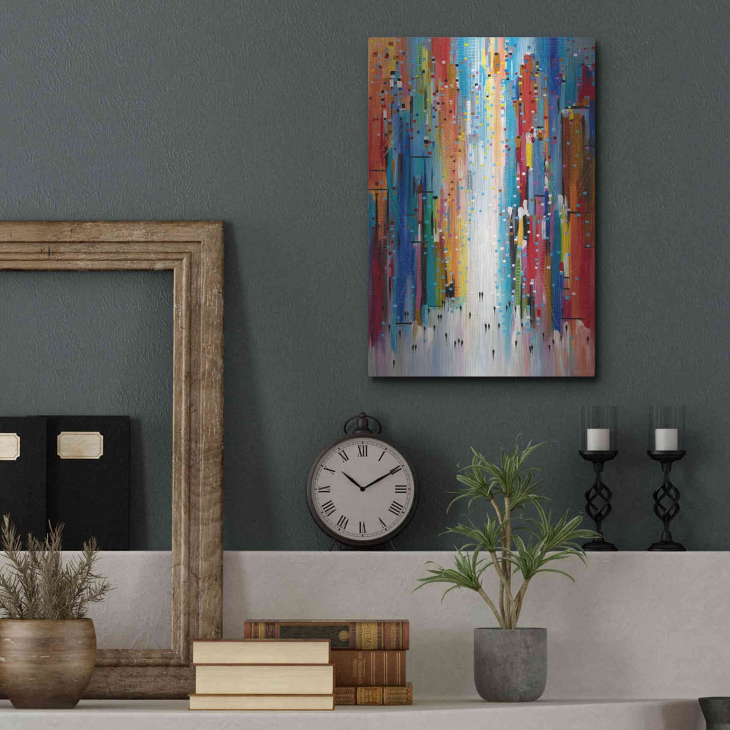 Luxe Metal Art 'Sunny Afternoon' by Ekaterina Ermilkina, Metal Wall Art,12x16