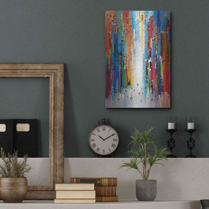 Luxe Metal Art 'Sunny Afternoon' by Ekaterina Ermilkina, Metal Wall Art,12x16