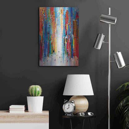 Luxe Metal Art 'Sunny Afternoon' by Ekaterina Ermilkina, Metal Wall Art,16x24