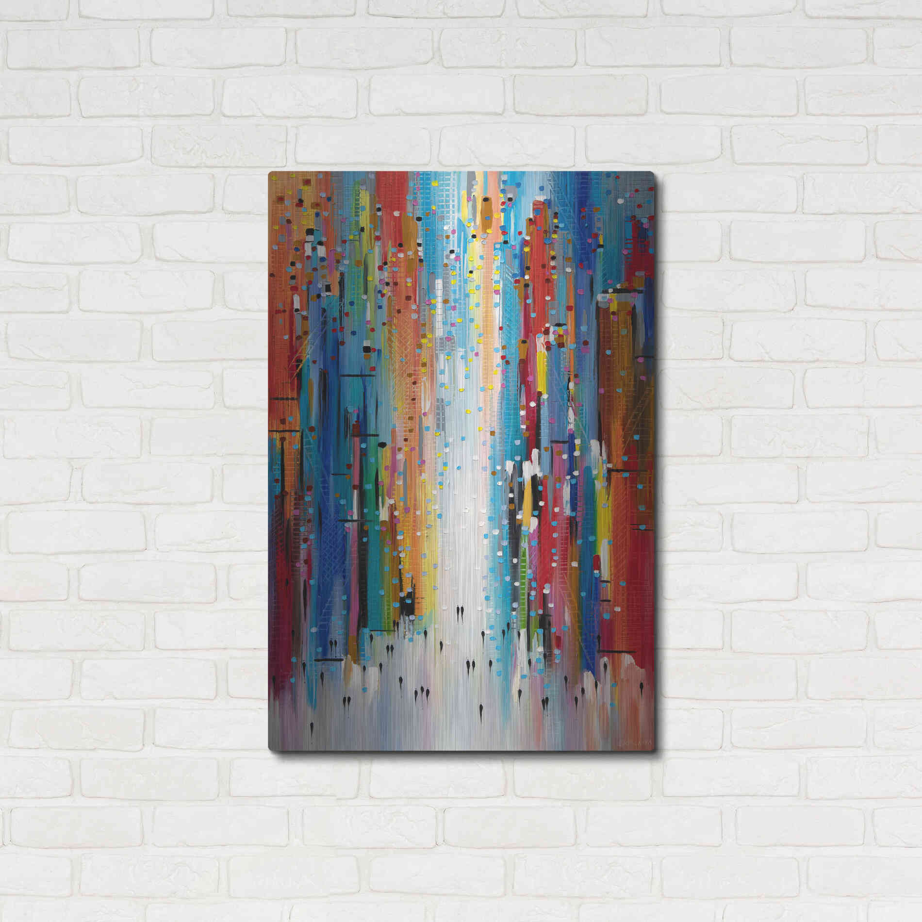 Luxe Metal Art 'Sunny Afternoon' by Ekaterina Ermilkina, Metal Wall Art,24x36