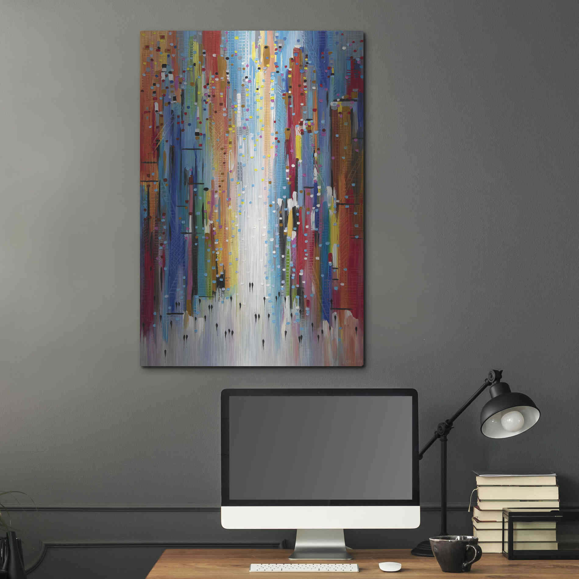 Luxe Metal Art 'Sunny Afternoon' by Ekaterina Ermilkina, Metal Wall Art,24x36
