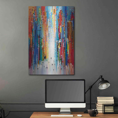 Luxe Metal Art 'Sunny Afternoon' by Ekaterina Ermilkina, Metal Wall Art,24x36