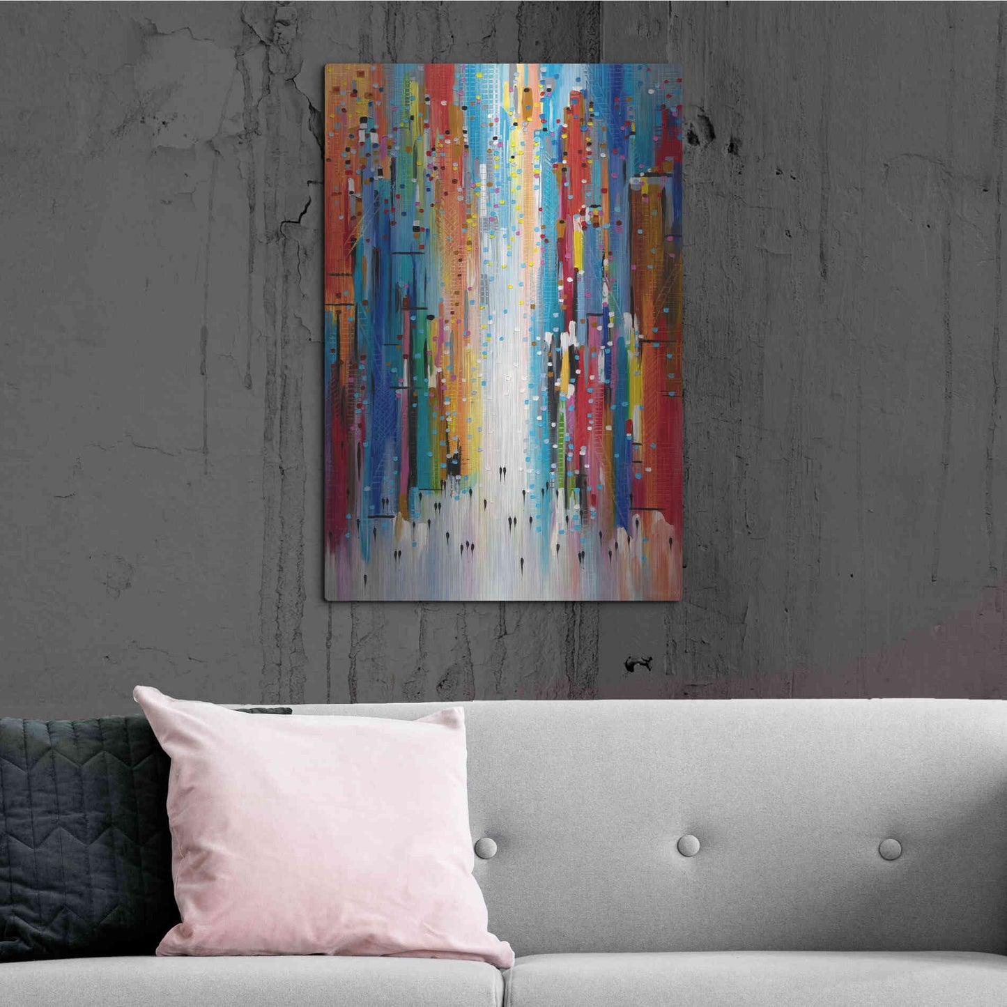 Luxe Metal Art 'Sunny Afternoon' by Ekaterina Ermilkina, Metal Wall Art,24x36