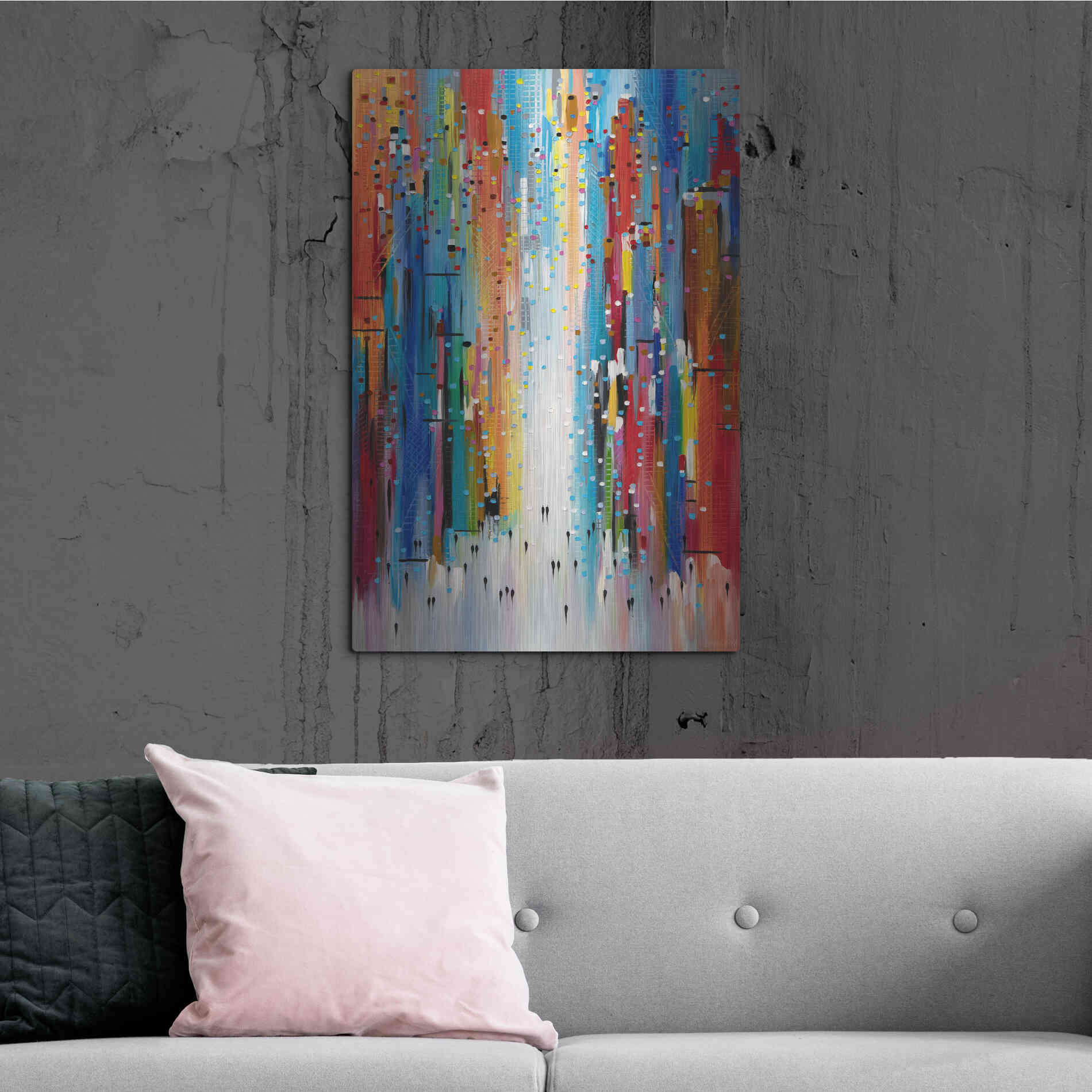 Luxe Metal Art 'Sunny Afternoon' by Ekaterina Ermilkina, Metal Wall Art,24x36