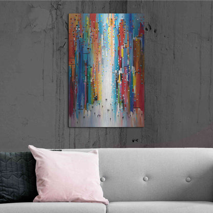 Luxe Metal Art 'Sunny Afternoon' by Ekaterina Ermilkina, Metal Wall Art,24x36