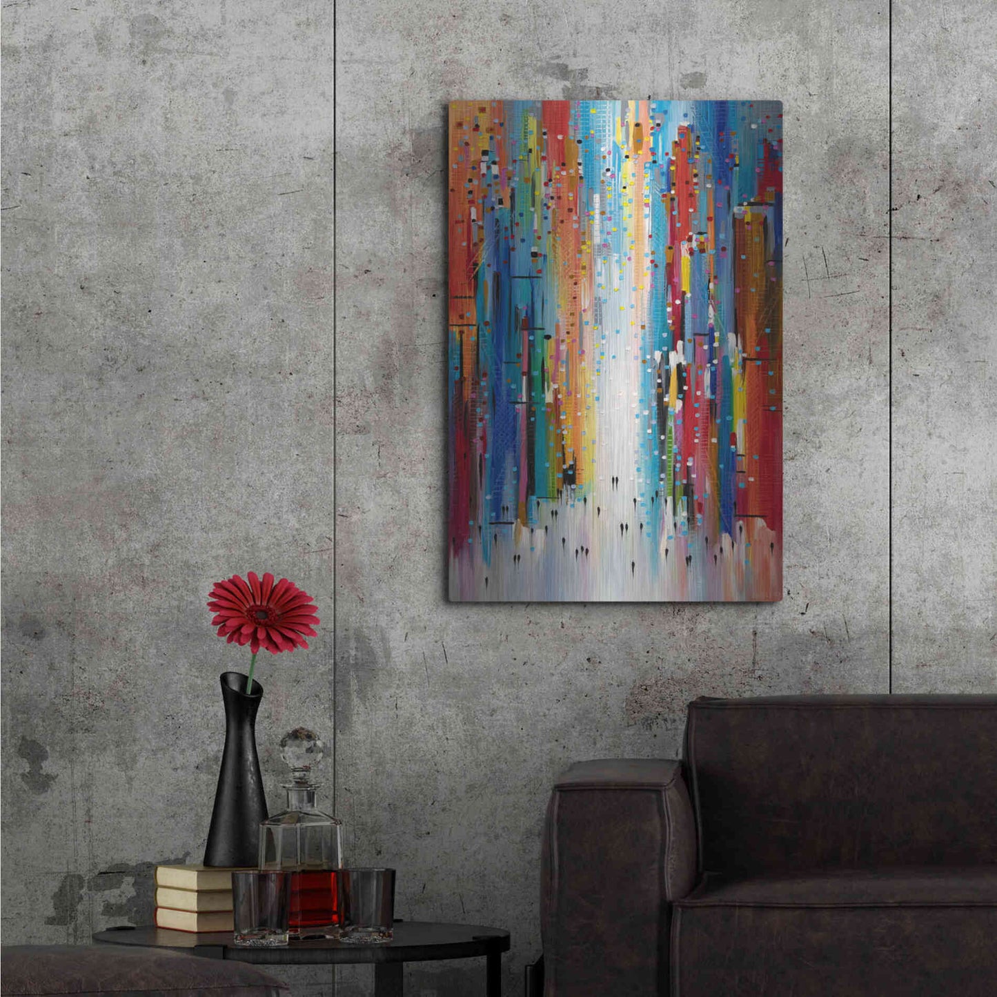 Luxe Metal Art 'Sunny Afternoon' by Ekaterina Ermilkina, Metal Wall Art,24x36