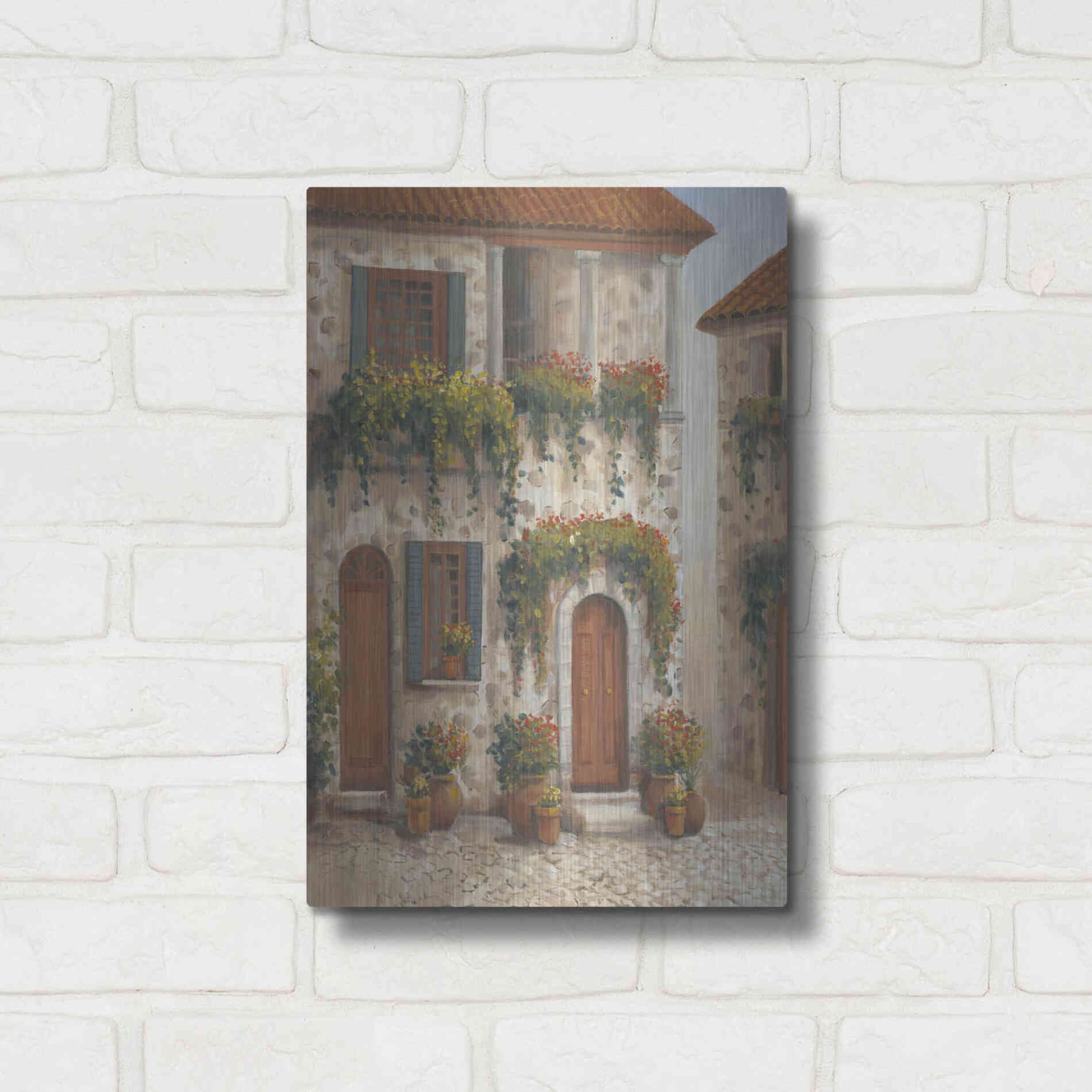 Luxe Metal Art 'Afternoon Sun I' by Tim O'Toole, Metal Wall Art,12x16