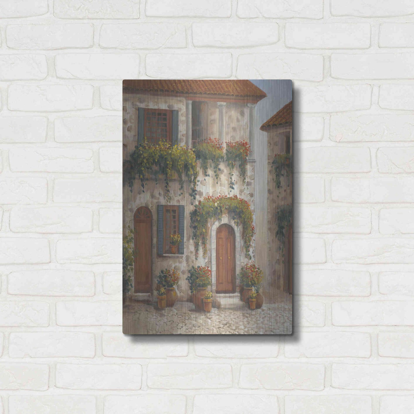 Luxe Metal Art 'Afternoon Sun I' by Tim O'Toole, Metal Wall Art,16x24