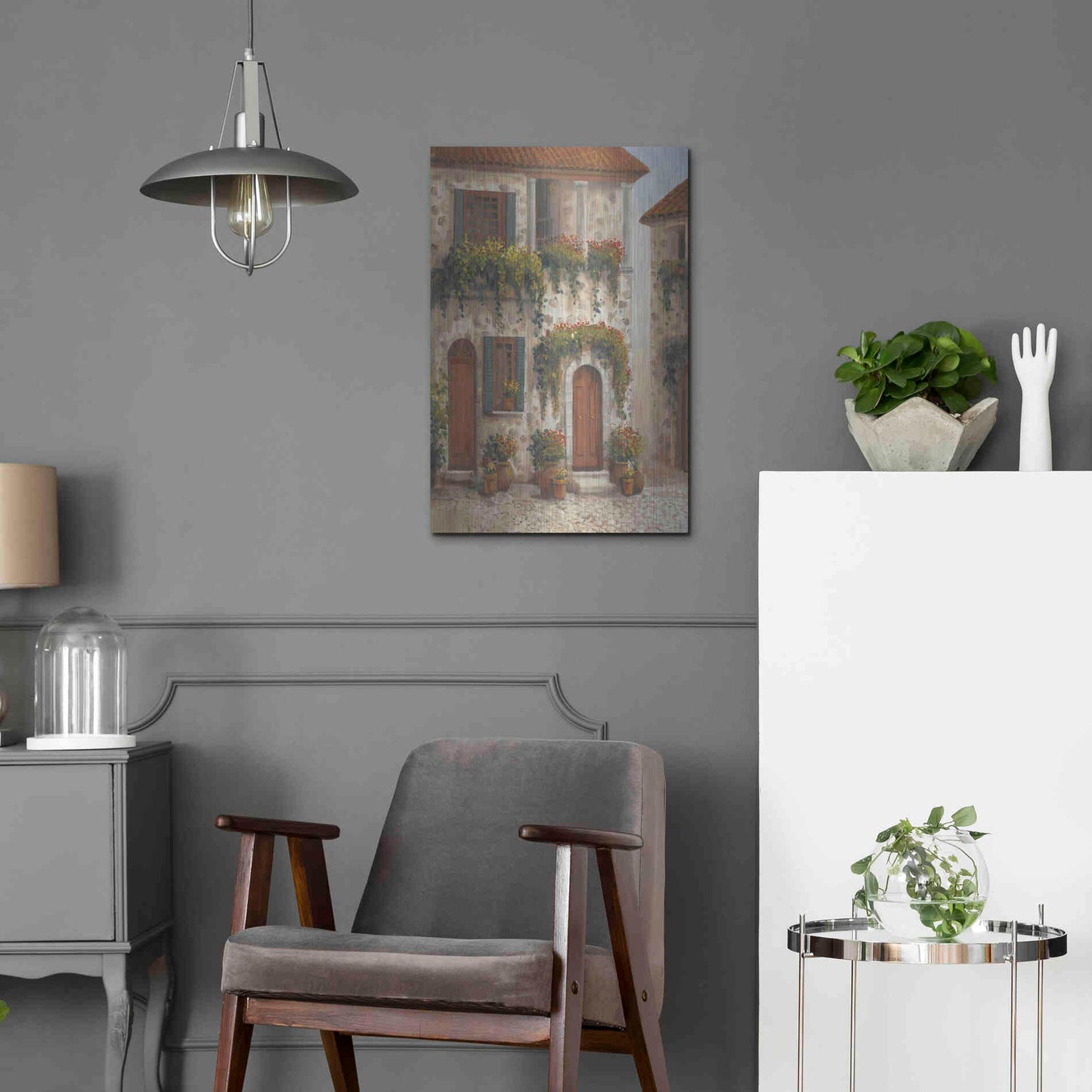 Luxe Metal Art 'Afternoon Sun I' by Tim O'Toole, Metal Wall Art,16x24