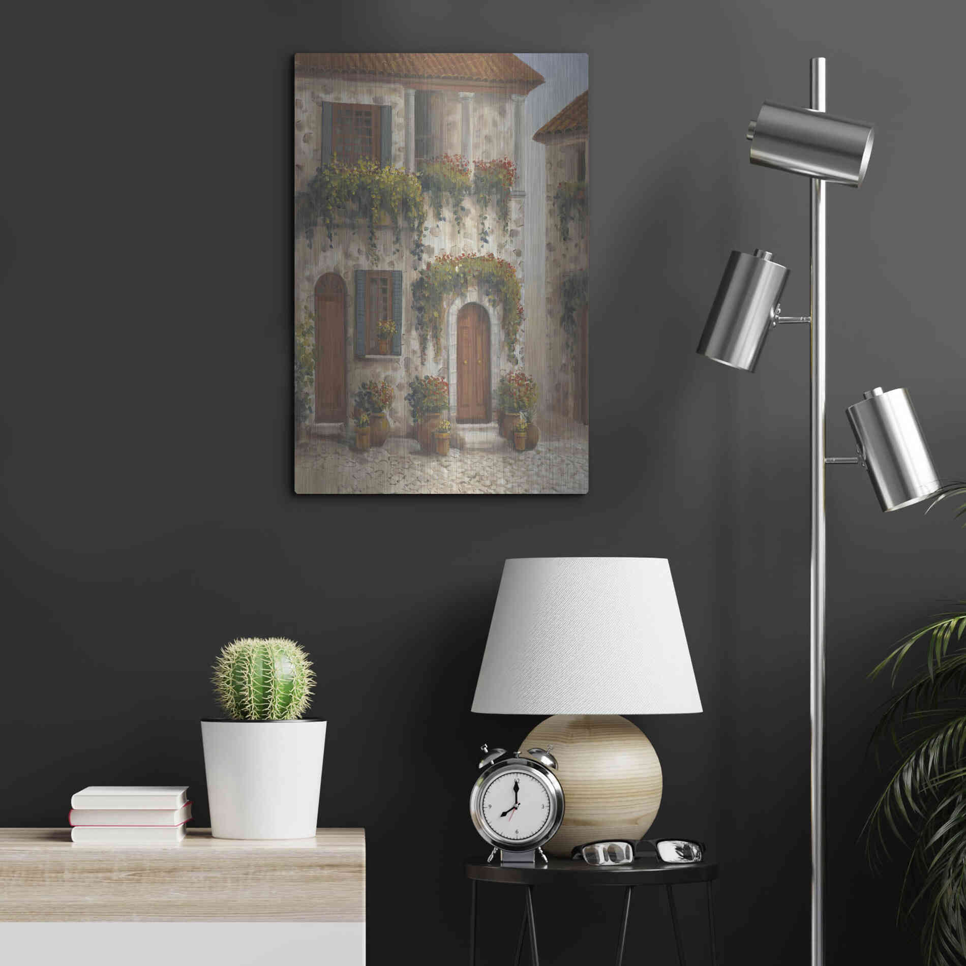 Luxe Metal Art 'Afternoon Sun I' by Tim O'Toole, Metal Wall Art,16x24