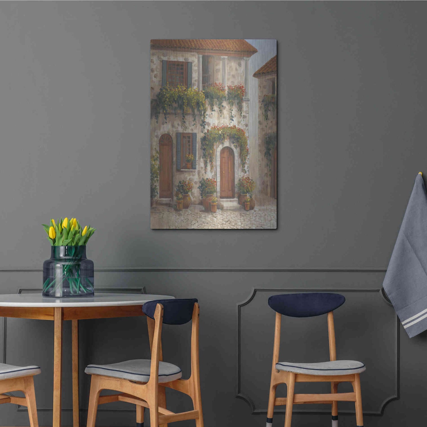 Luxe Metal Art 'Afternoon Sun I' by Tim O'Toole, Metal Wall Art,24x36