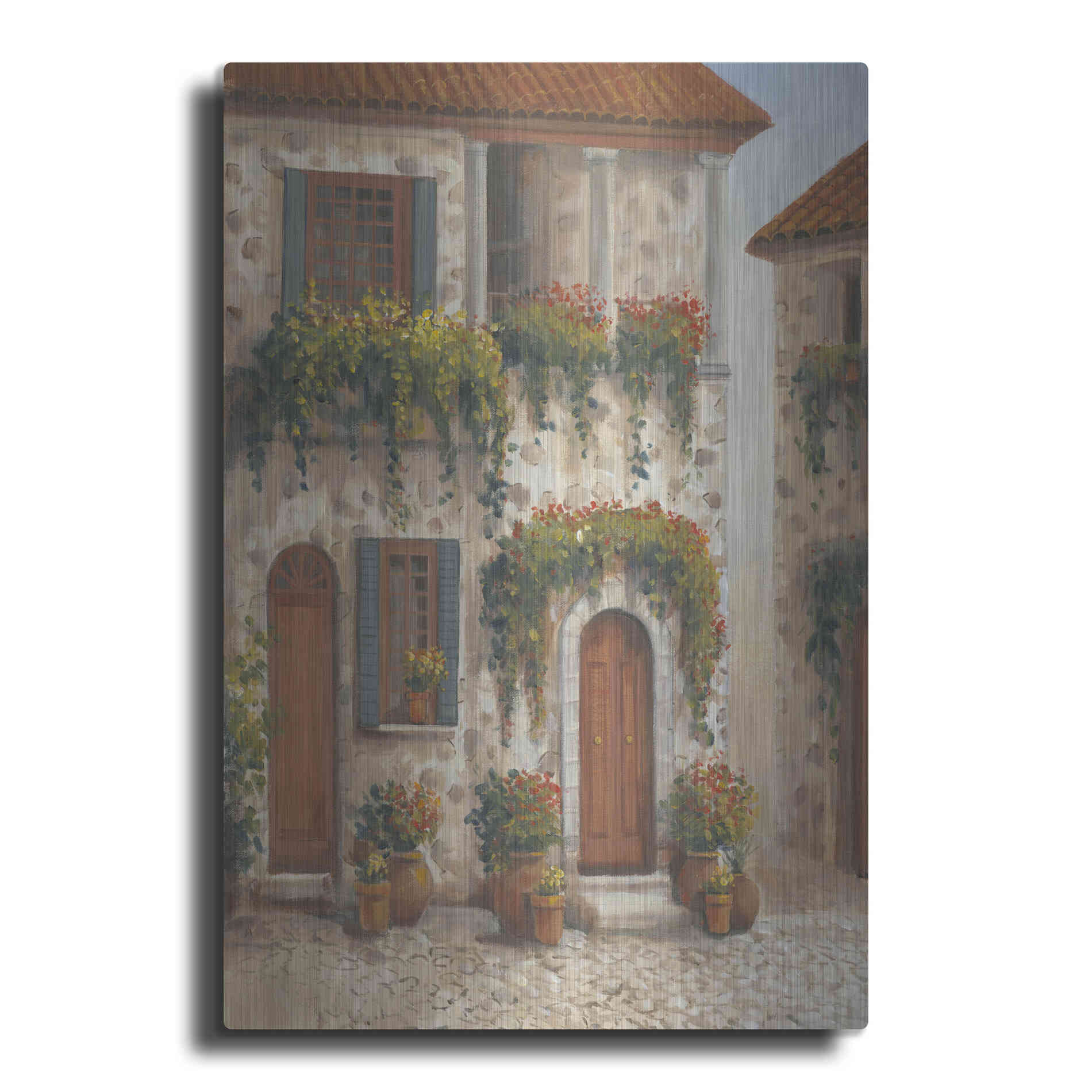 Luxe Metal Art 'Afternoon Sun I' by Tim O'Toole, Metal Wall Art