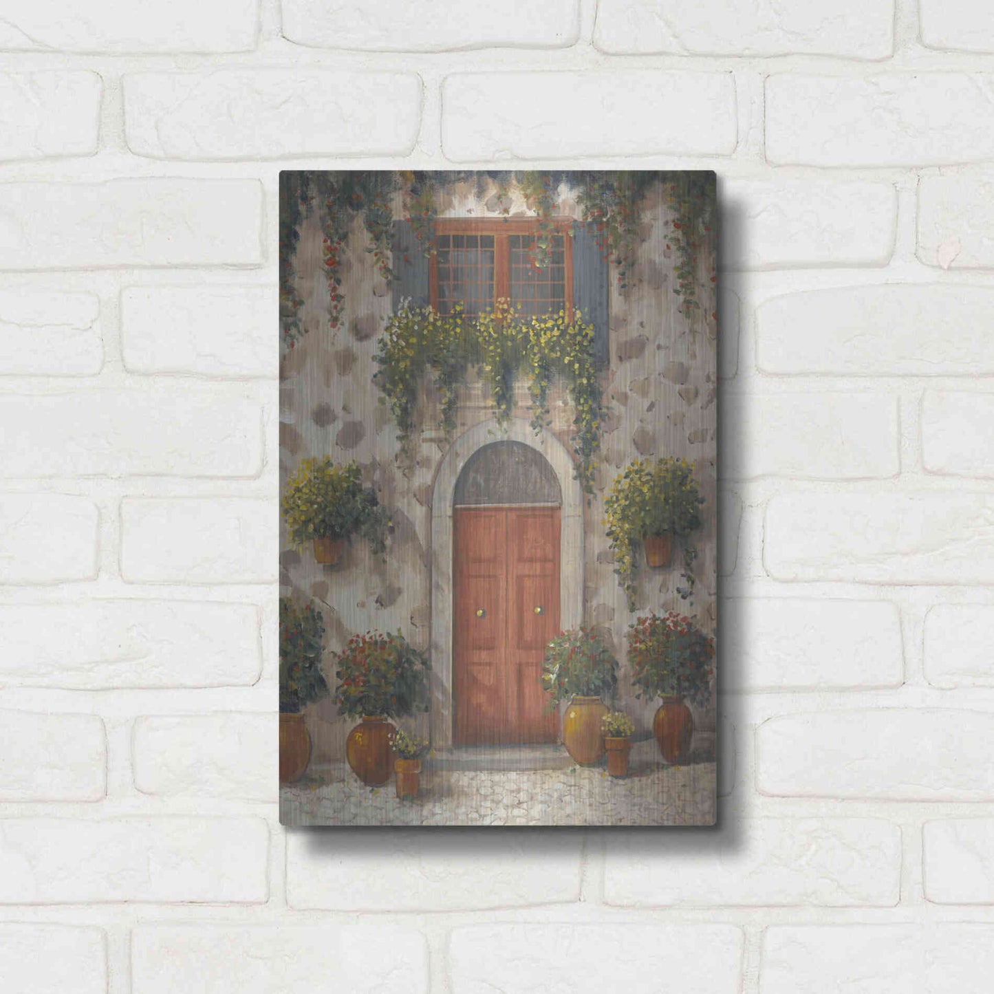 Luxe Metal Art 'Afternoon Sun II' by Tim O'Toole, Metal Wall Art,12x16