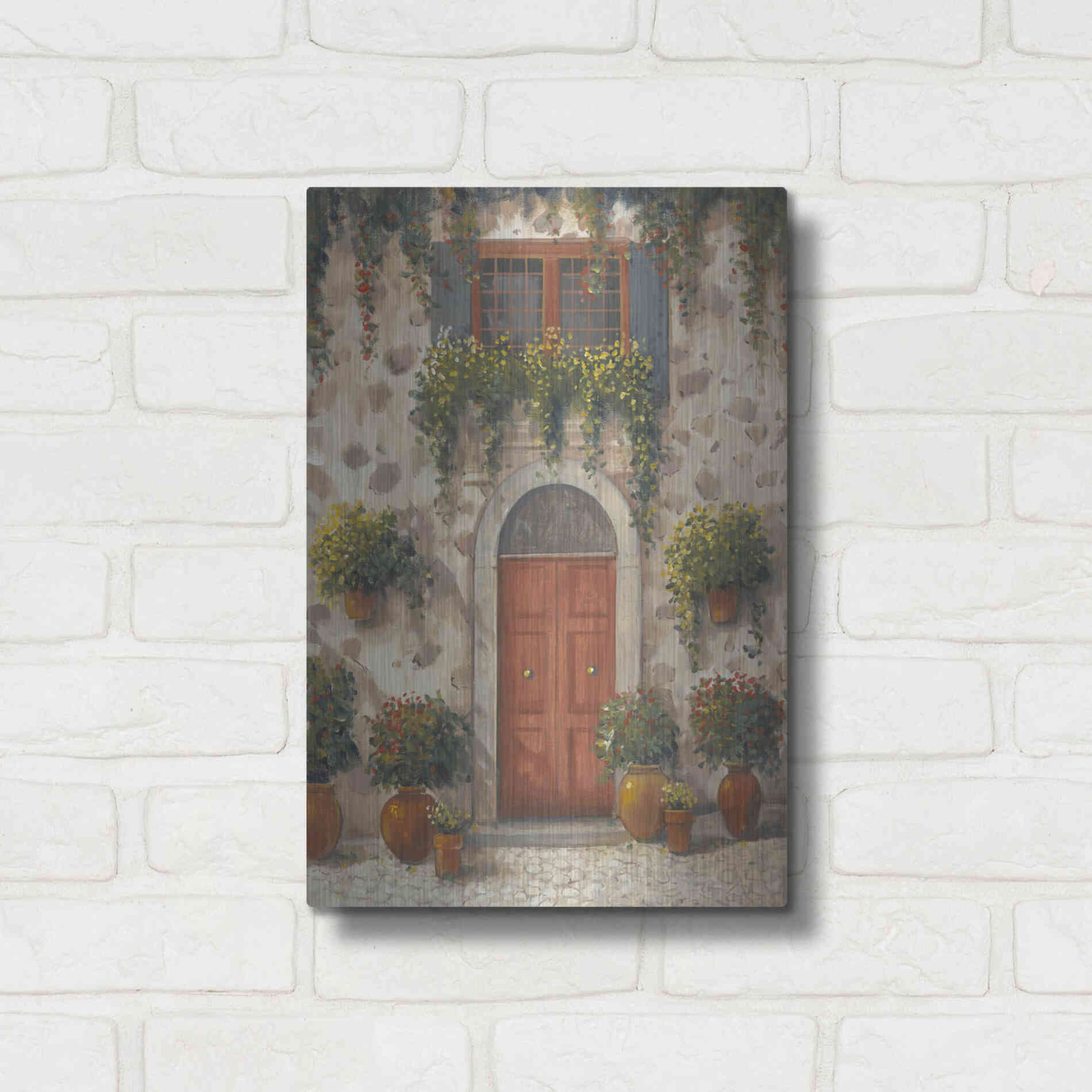 Luxe Metal Art 'Afternoon Sun II' by Tim O'Toole, Metal Wall Art,12x16