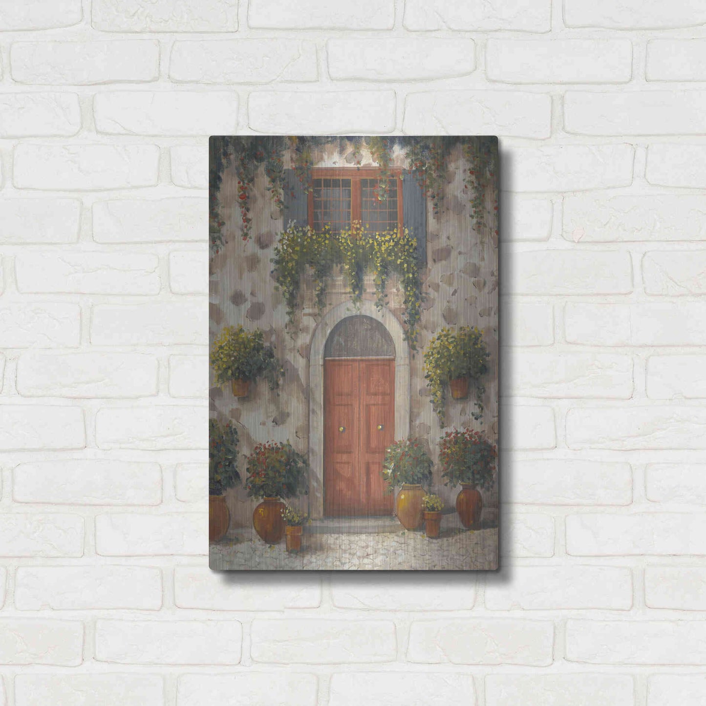 Luxe Metal Art 'Afternoon Sun II' by Tim O'Toole, Metal Wall Art,16x24