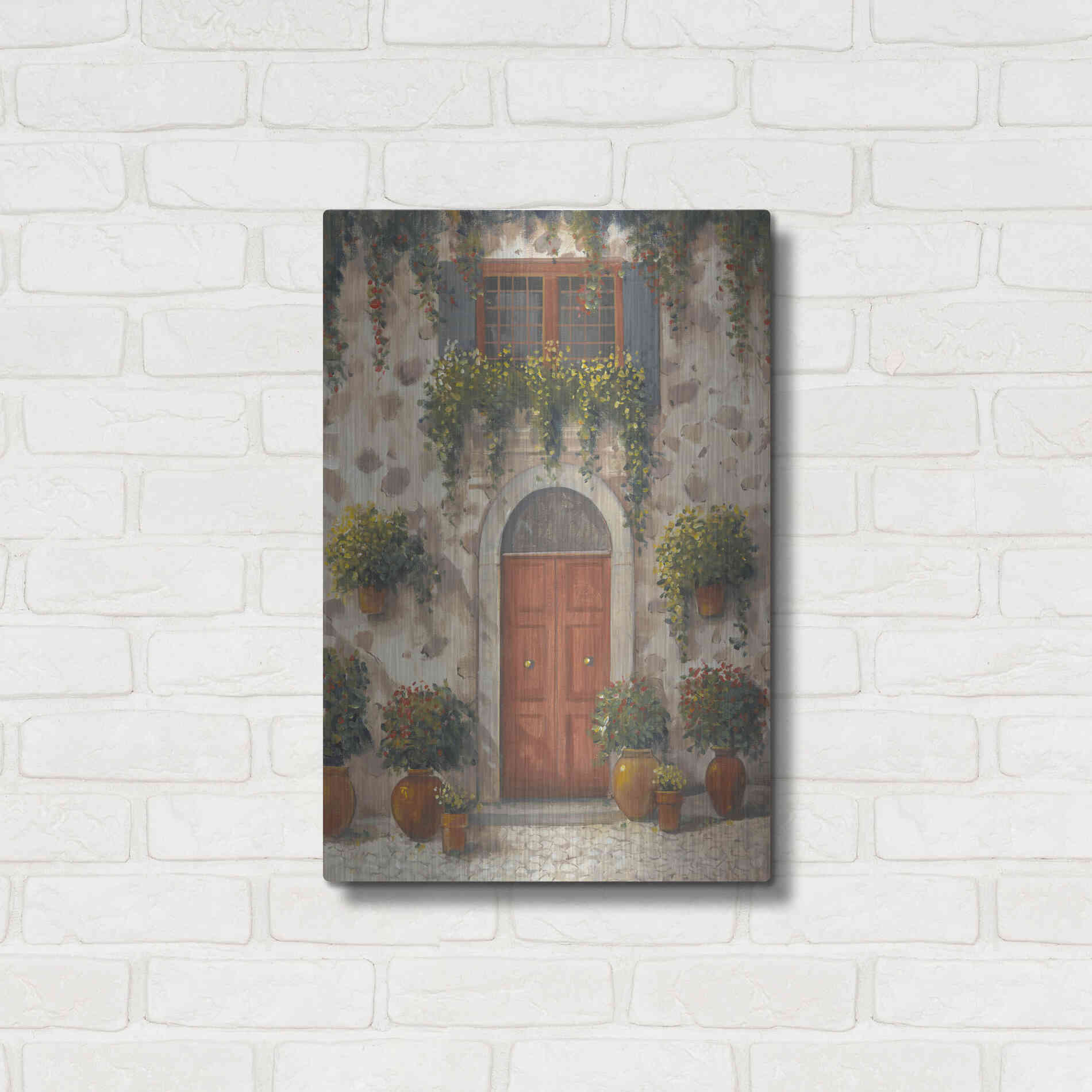 Luxe Metal Art 'Afternoon Sun II' by Tim O'Toole, Metal Wall Art,16x24