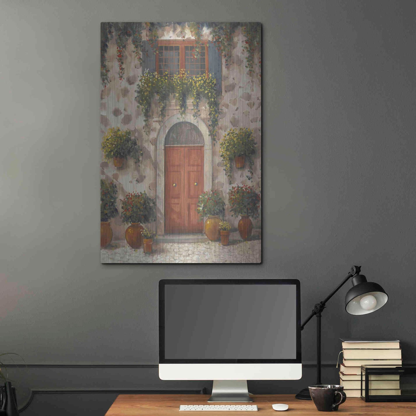 Luxe Metal Art 'Afternoon Sun II' by Tim O'Toole, Metal Wall Art,24x36