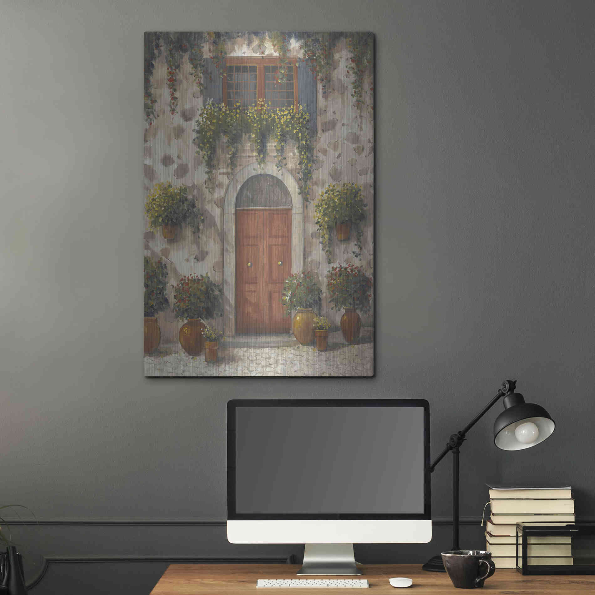 Luxe Metal Art 'Afternoon Sun II' by Tim O'Toole, Metal Wall Art,24x36