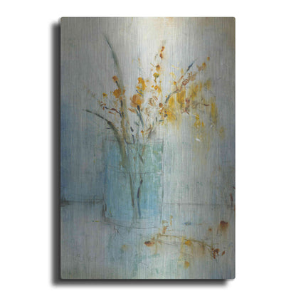 Luxe Metal Art 'Blue Container II' by Tim O'Toole, Metal Wall Art