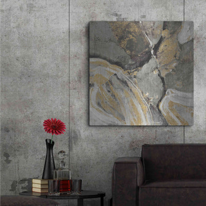 Luxe Metal Art 'Phoenix Neutral' by Albena Hristova, Metal Wall Art,36x36