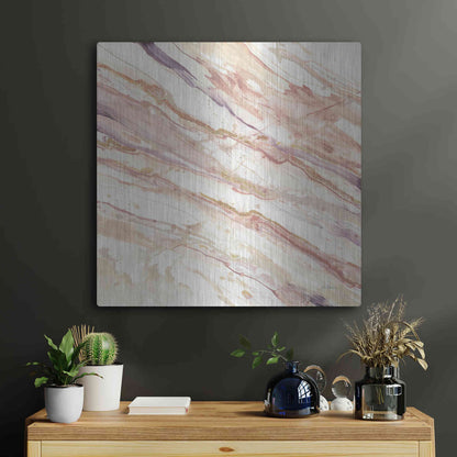 Luxe Metal Art 'Copper Dreams' by Albena Hristova, Metal Wall Art,24x24