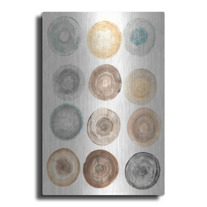 Luxe Metal Art 'Counting the Years' by Albena Hristova, Metal Wall Art