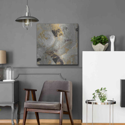 Luxe Metal Art 'Painted Desert Neutral' by Albena Hristova, Metal Wall Art,24x24