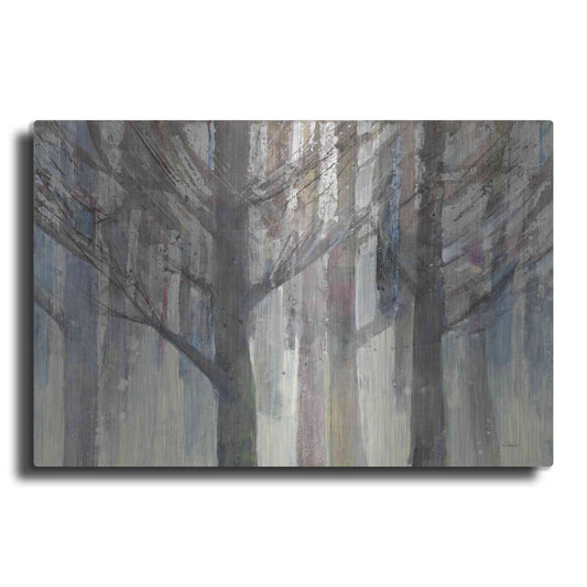 Luxe Metal Art 'Forest Light' by Albena Hristova, Metal Wall Art