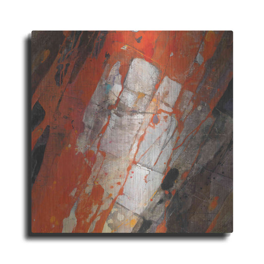 Luxe Metal Art 'Hot Lava' by Albena Hristova, Metal Wall Art