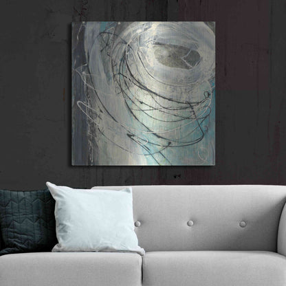 Luxe Metal Art 'Twister' by Albena Hristova, Metal Wall Art,36x36