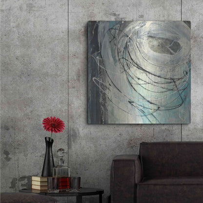 Luxe Metal Art 'Twister' by Albena Hristova, Metal Wall Art,36x36