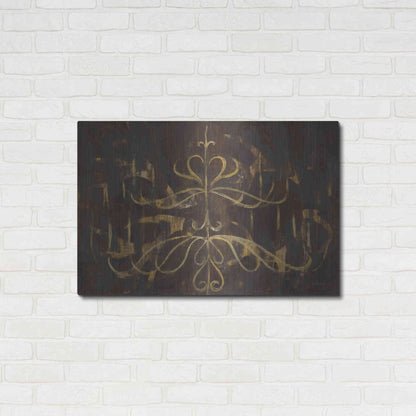 Luxe Metal Art 'Romantic Lines' by Albena Hristova, Metal Wall Art,36x24
