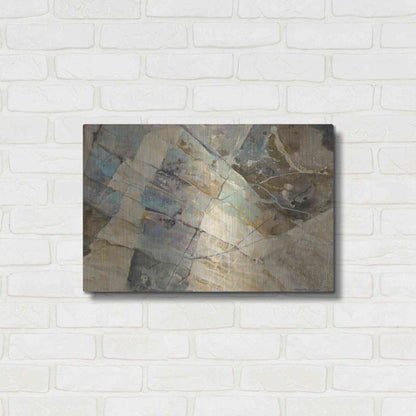 Luxe Metal Art 'Rock IV' by Albena Hristova, Metal Wall Art,24x16