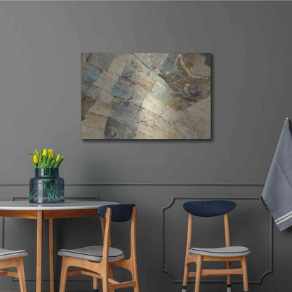 Luxe Metal Art 'Rock IV' by Albena Hristova, Metal Wall Art,36x24