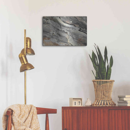 Luxe Metal Art 'Minerals IV Crop' by Albena Hristova, Metal Wall Art,24x16