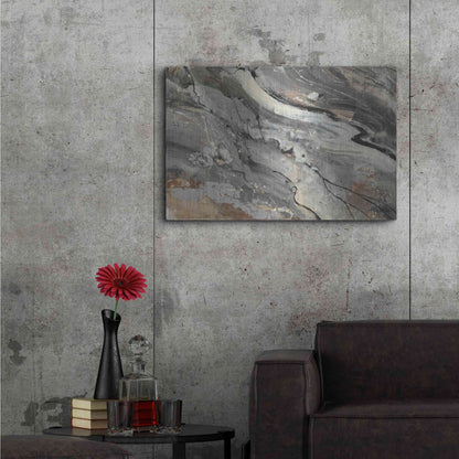Luxe Metal Art 'Minerals IV Crop' by Albena Hristova, Metal Wall Art,36x24