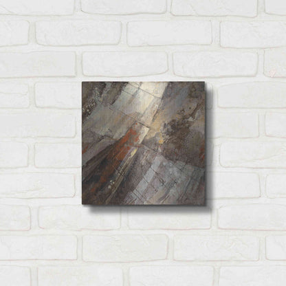 Luxe Metal Art 'Fire and Ice' by Albena Hristova, Metal Wall Art,12x12