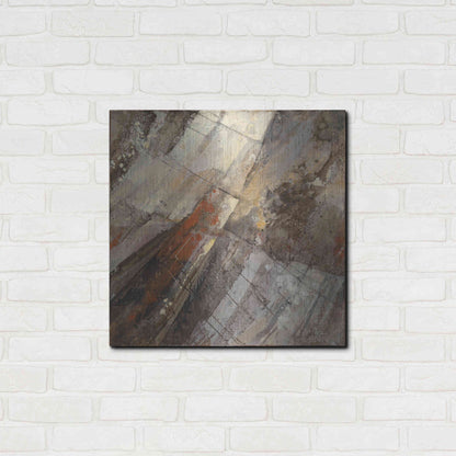Luxe Metal Art 'Fire and Ice' by Albena Hristova, Metal Wall Art,24x24