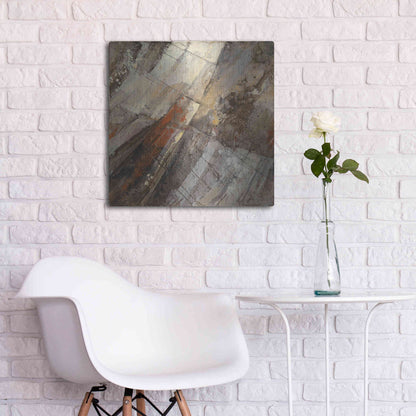 Luxe Metal Art 'Fire and Ice' by Albena Hristova, Metal Wall Art,24x24