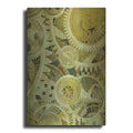 Luxe Metal Art 'Grunge Bitcoin Six' by Steve Hunziker, Metal Wall Art