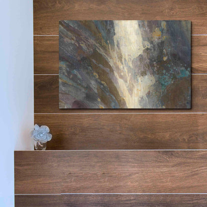 Luxe Metal Art 'By the Waters Edge' by Albena Hristova, Metal Wall Art,16x12