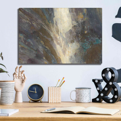 Luxe Metal Art 'By the Waters Edge' by Albena Hristova, Metal Wall Art,16x12