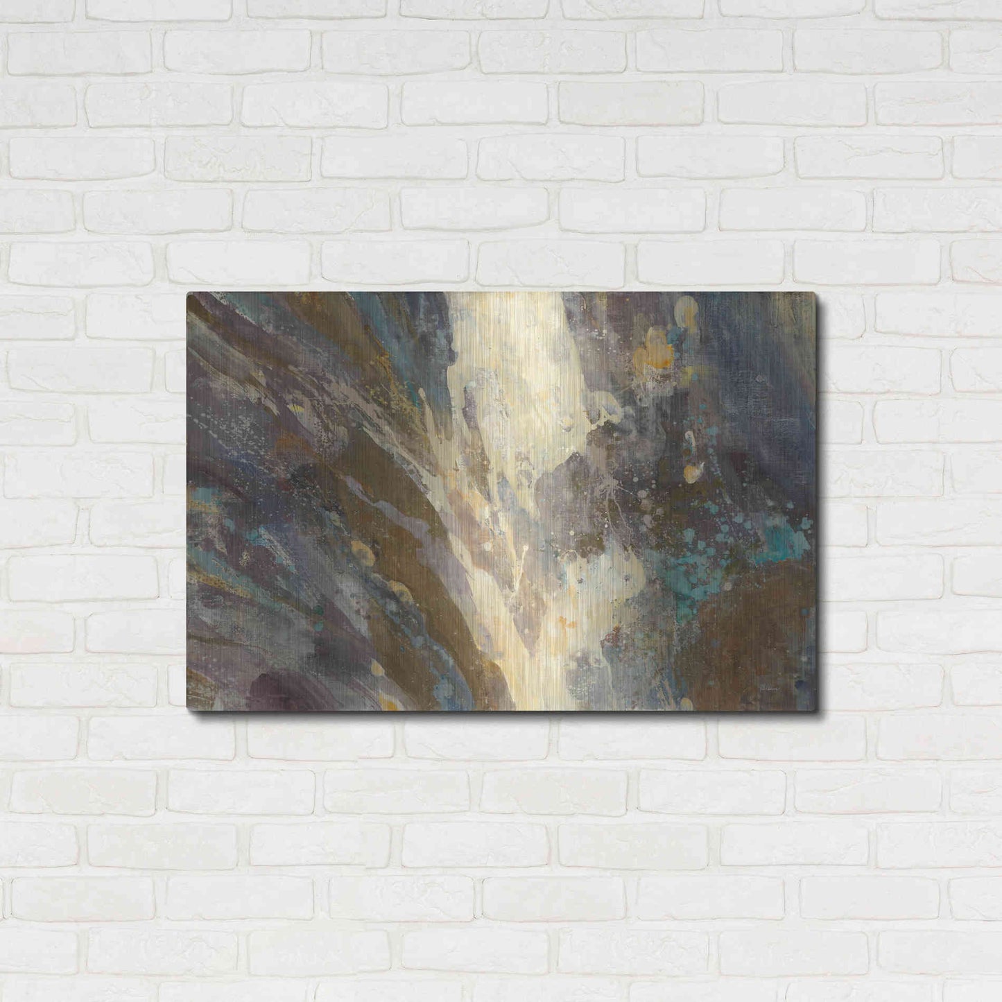 Luxe Metal Art 'By the Waters Edge' by Albena Hristova, Metal Wall Art,36x24