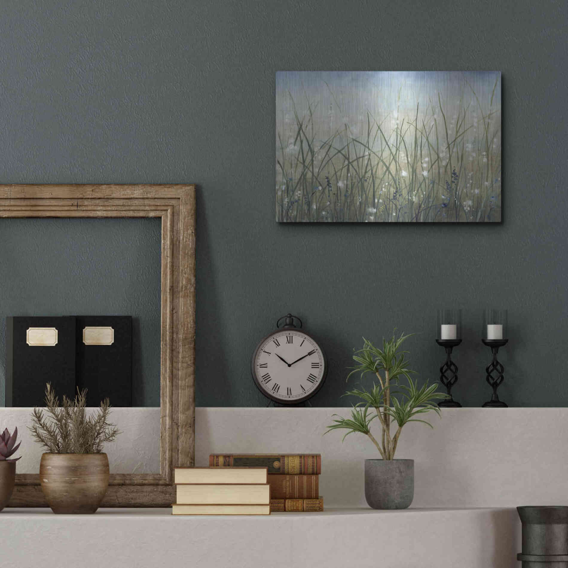 Luxe Metal Art 'Bliss II' by Tim O'Toole, Metal Wall Art,16x12