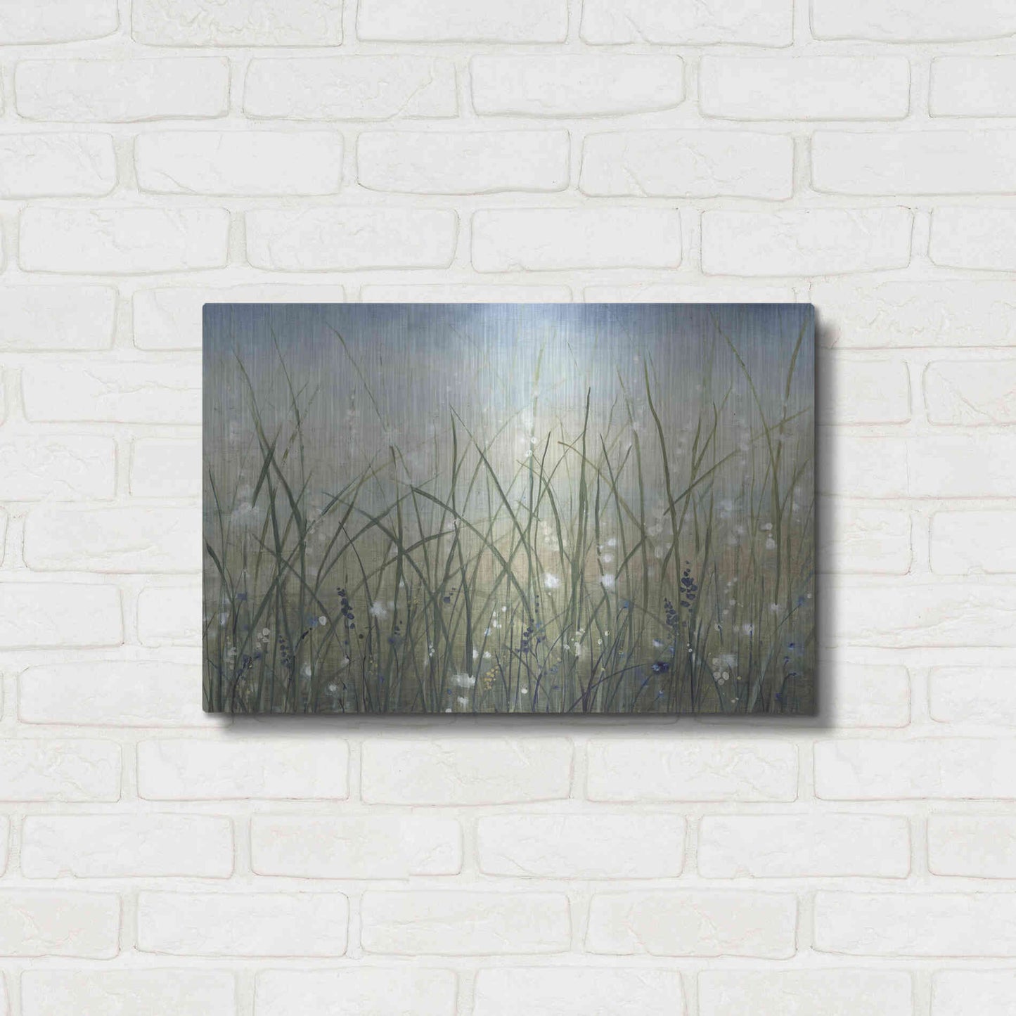 Luxe Metal Art 'Bliss II' by Tim O'Toole, Metal Wall Art,24x16