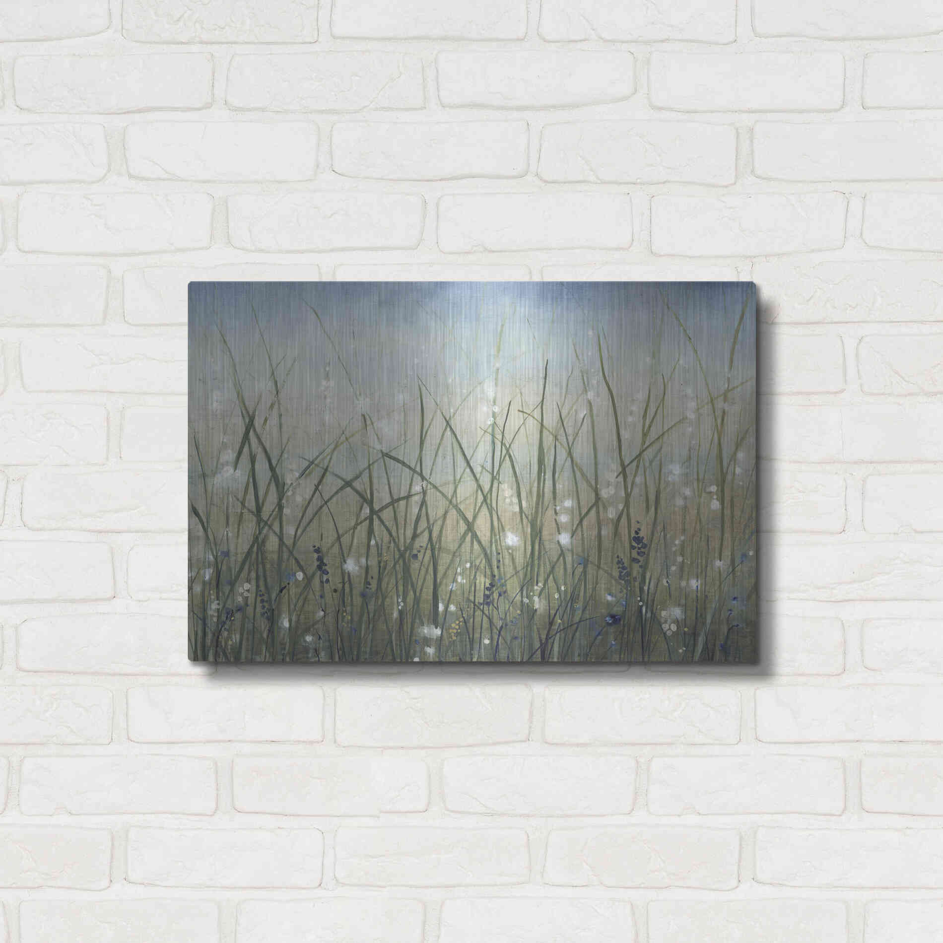 Luxe Metal Art 'Bliss II' by Tim O'Toole, Metal Wall Art,24x16