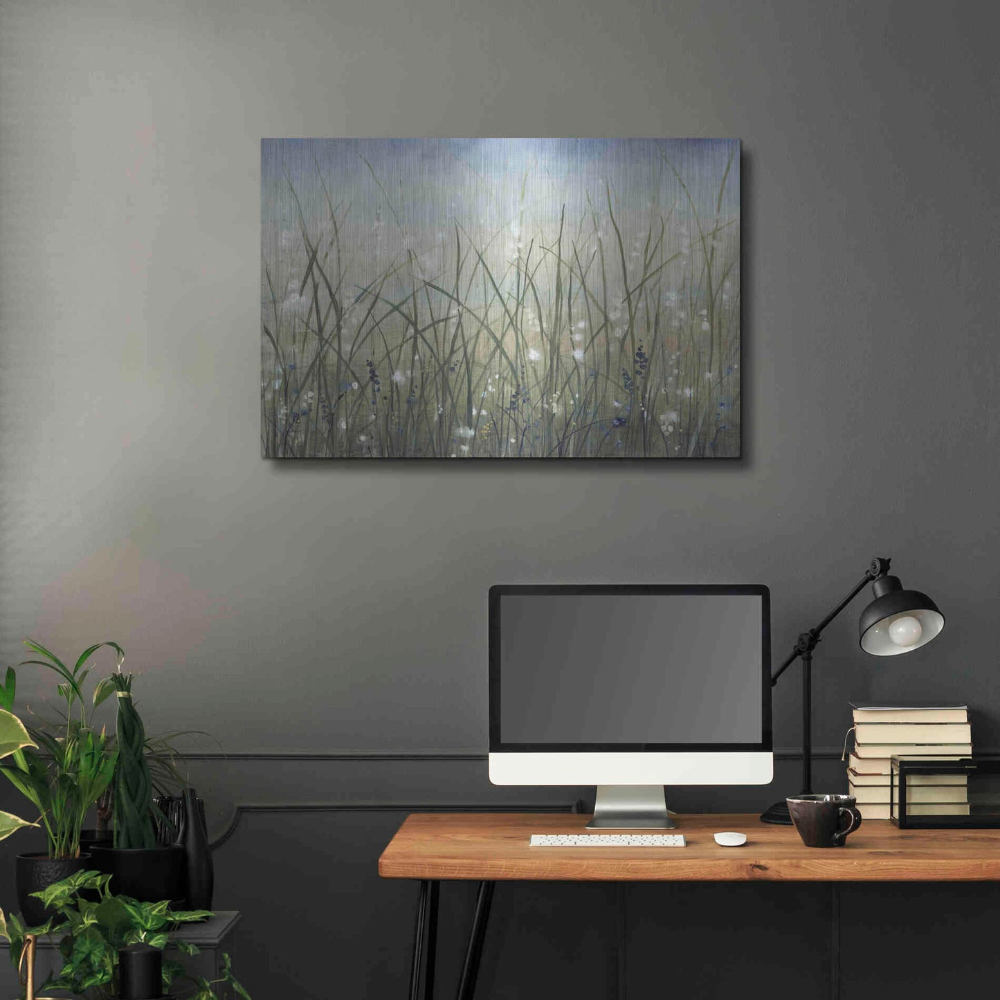 Luxe Metal Art 'Bliss II' by Tim O'Toole, Metal Wall Art,36x24