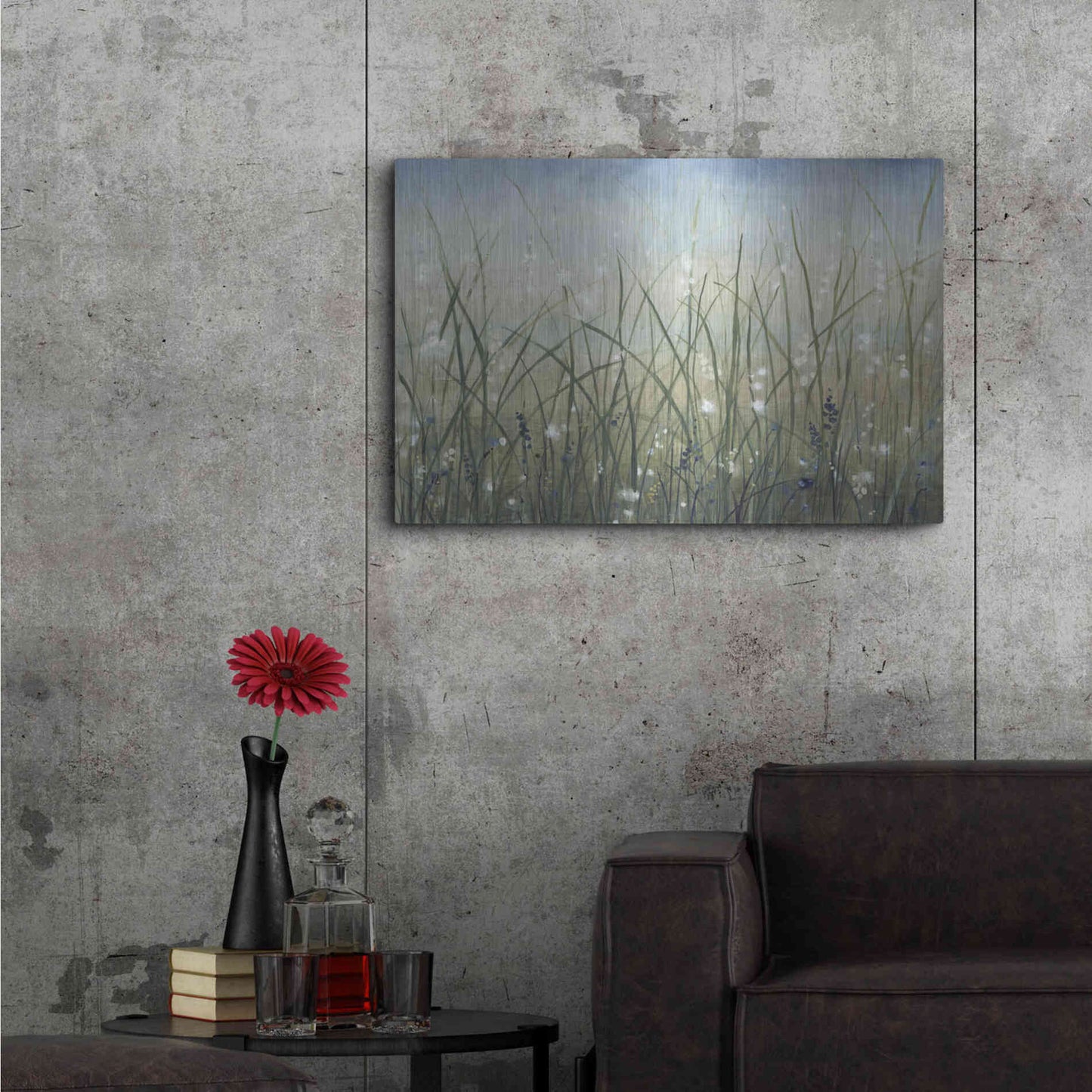 Luxe Metal Art 'Bliss II' by Tim O'Toole, Metal Wall Art,36x24