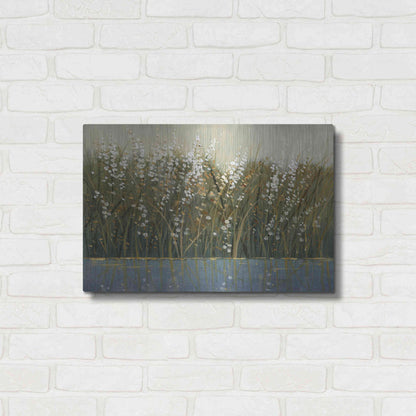 Luxe Metal Art 'By the Tall Grass I' by Tim O'Toole, Metal Wall Art,24x16